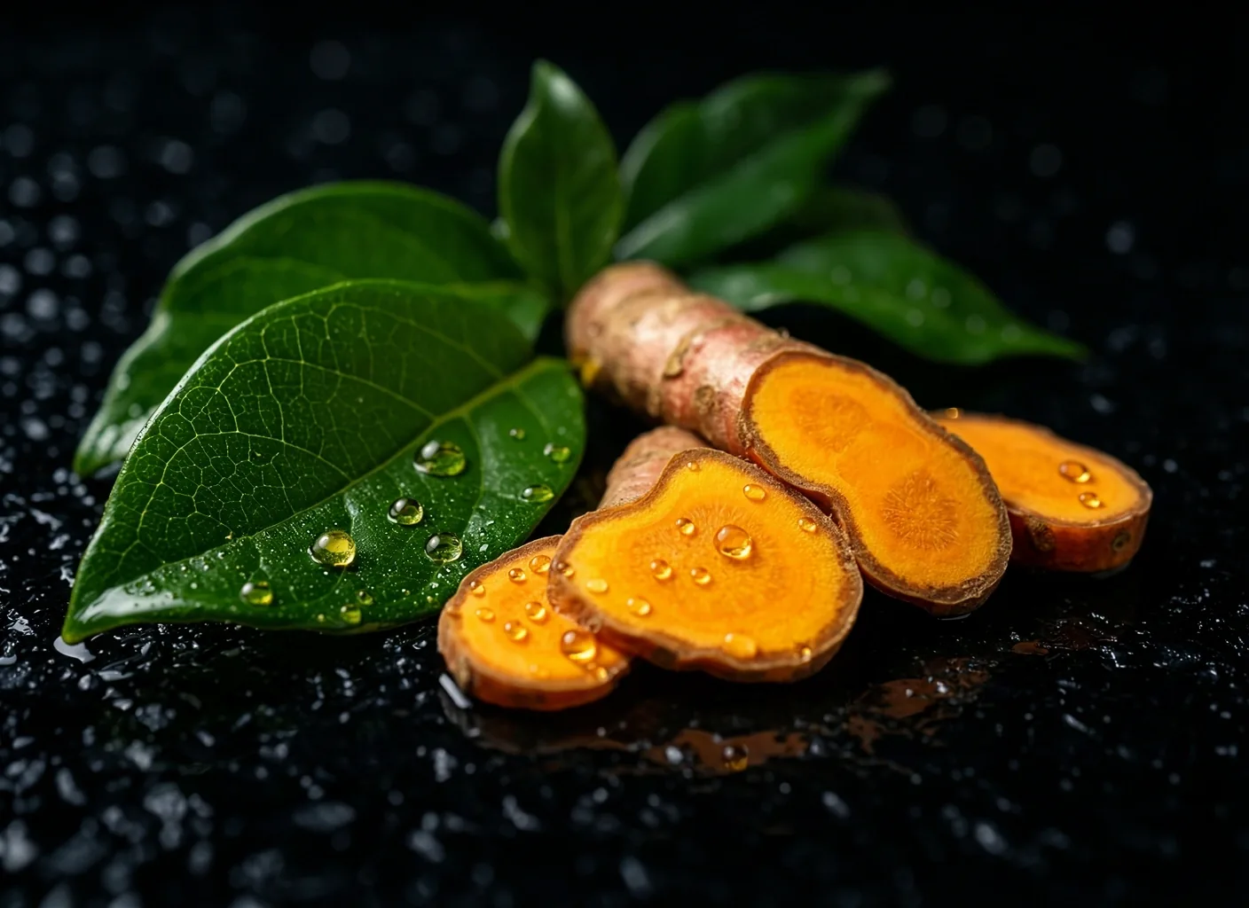 Natural botanical ingredients representing vitality